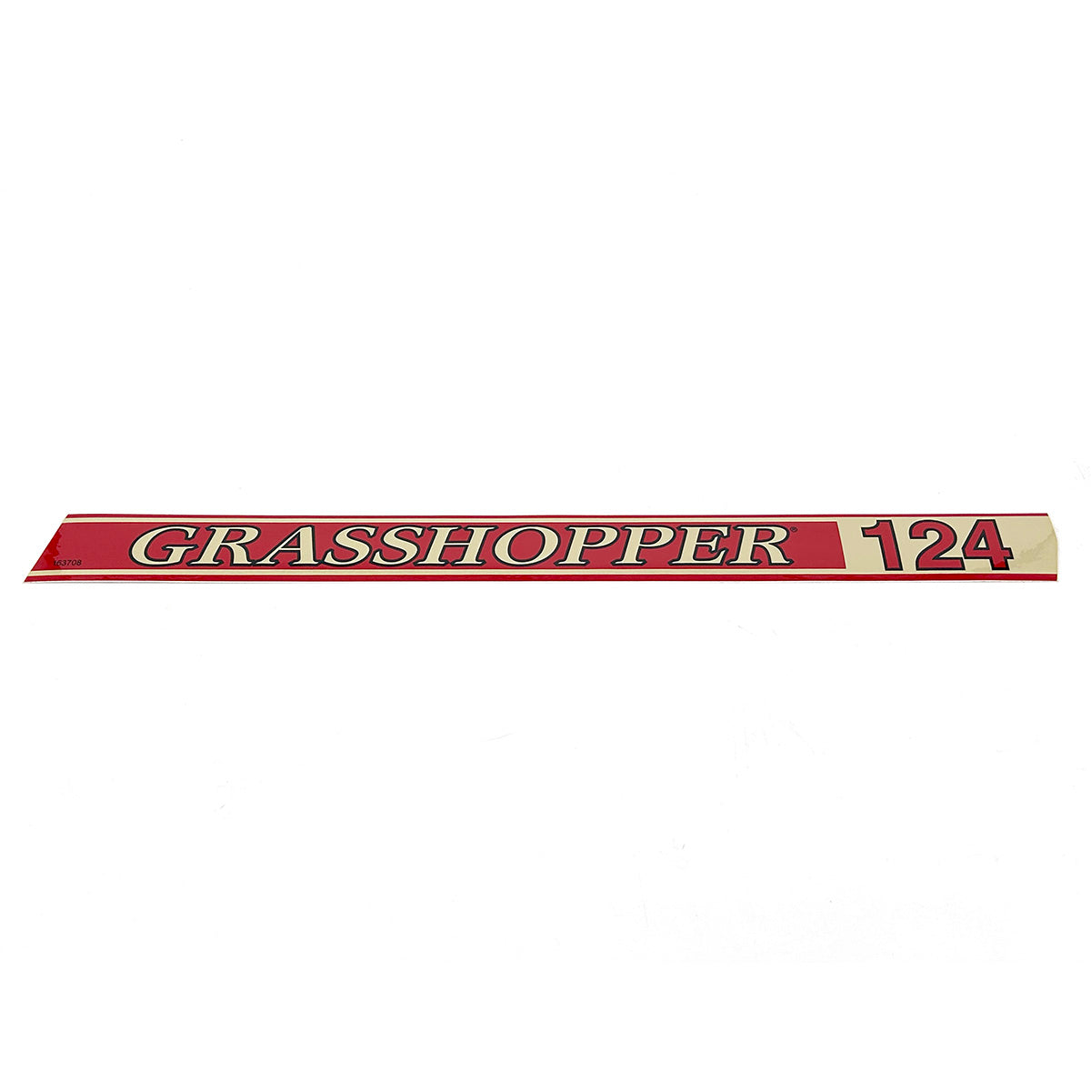 Grasshopper part 163708 — DECAL - 124 TRIM RT