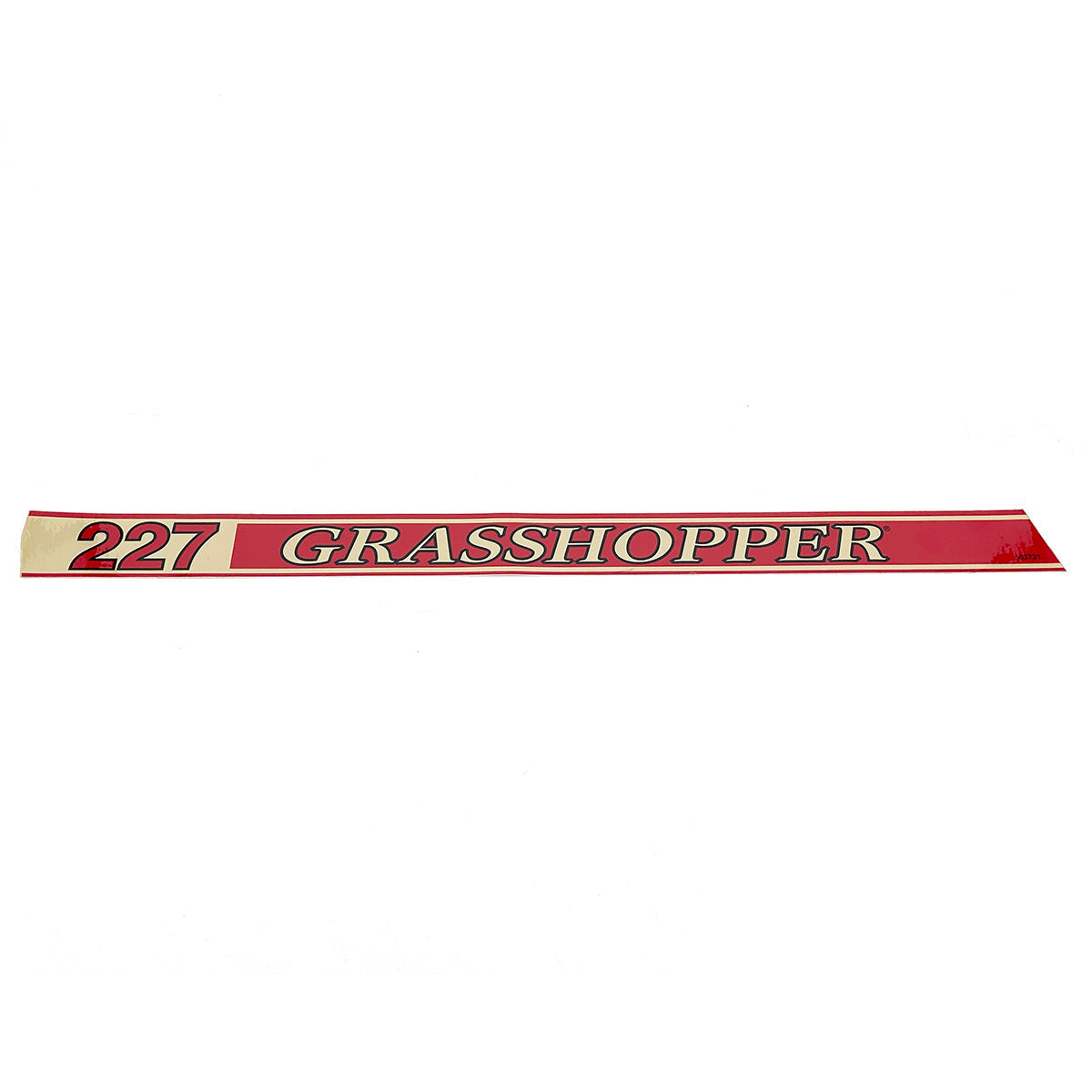 Grasshopper part 163721 — DECAL - 227 TRIM LT