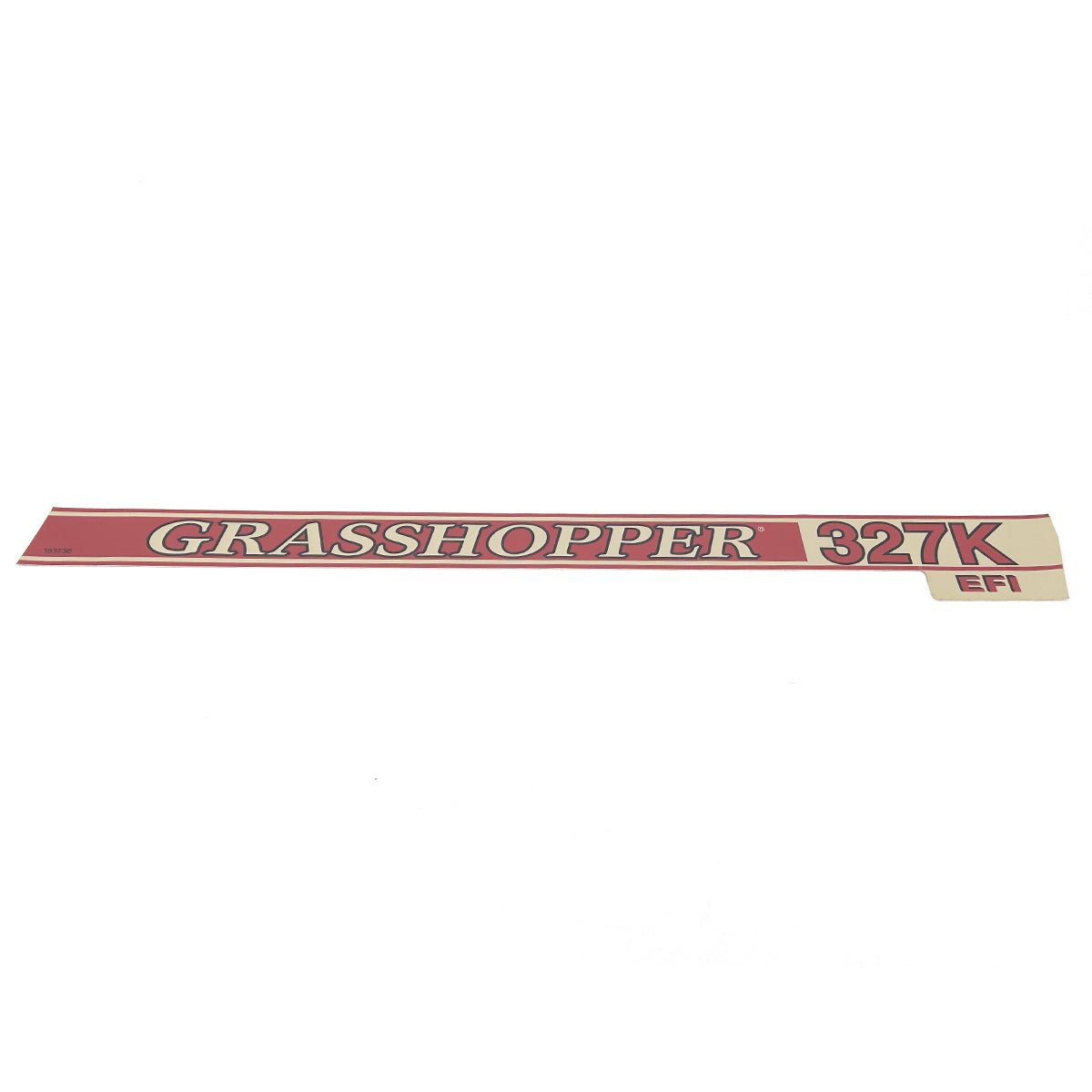 Grasshopper part 163736 — DECAL - 327K EFI TRIM RT 14