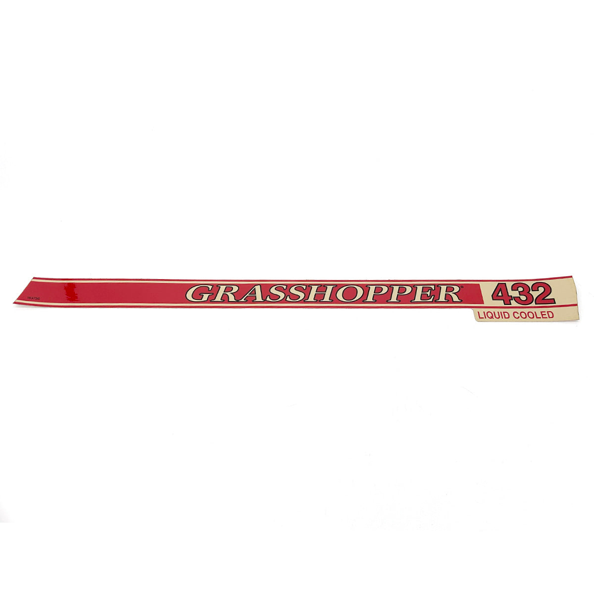 Grasshopper part 163756 — DECAL - 432 TRIM RT