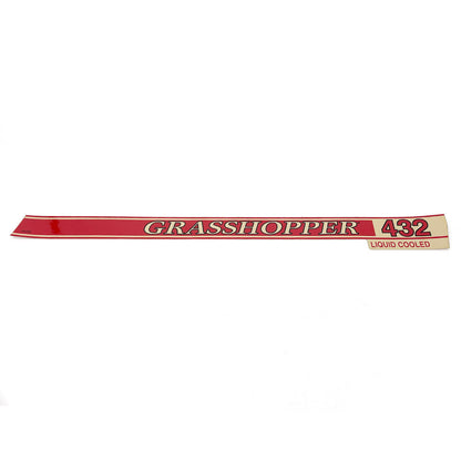 Grasshopper part 163756 — DECAL - 432 TRIM RT