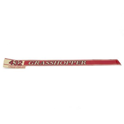 Grasshopper part 163757 — DECAL - 432 TRIM LT