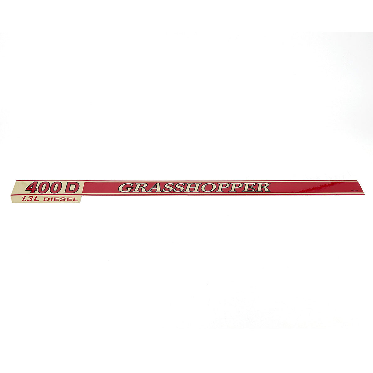 Grasshopper part 163759 — DECAL - 400 TRIM LT 20