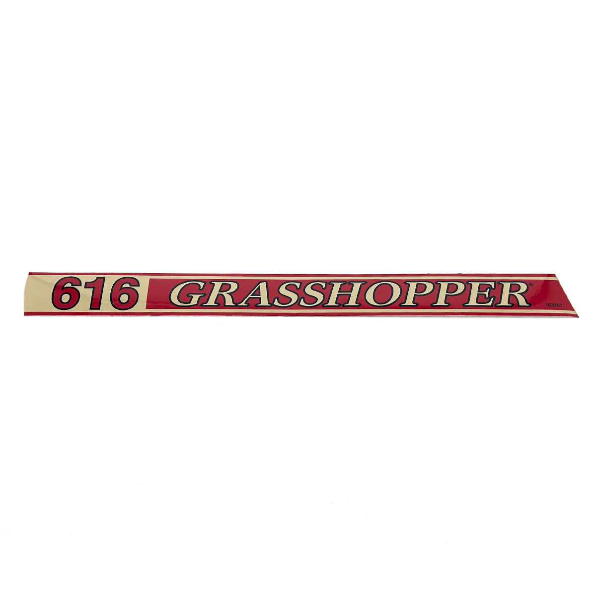 Grasshopper part 163761 — DECAL - 616 TRIM LT