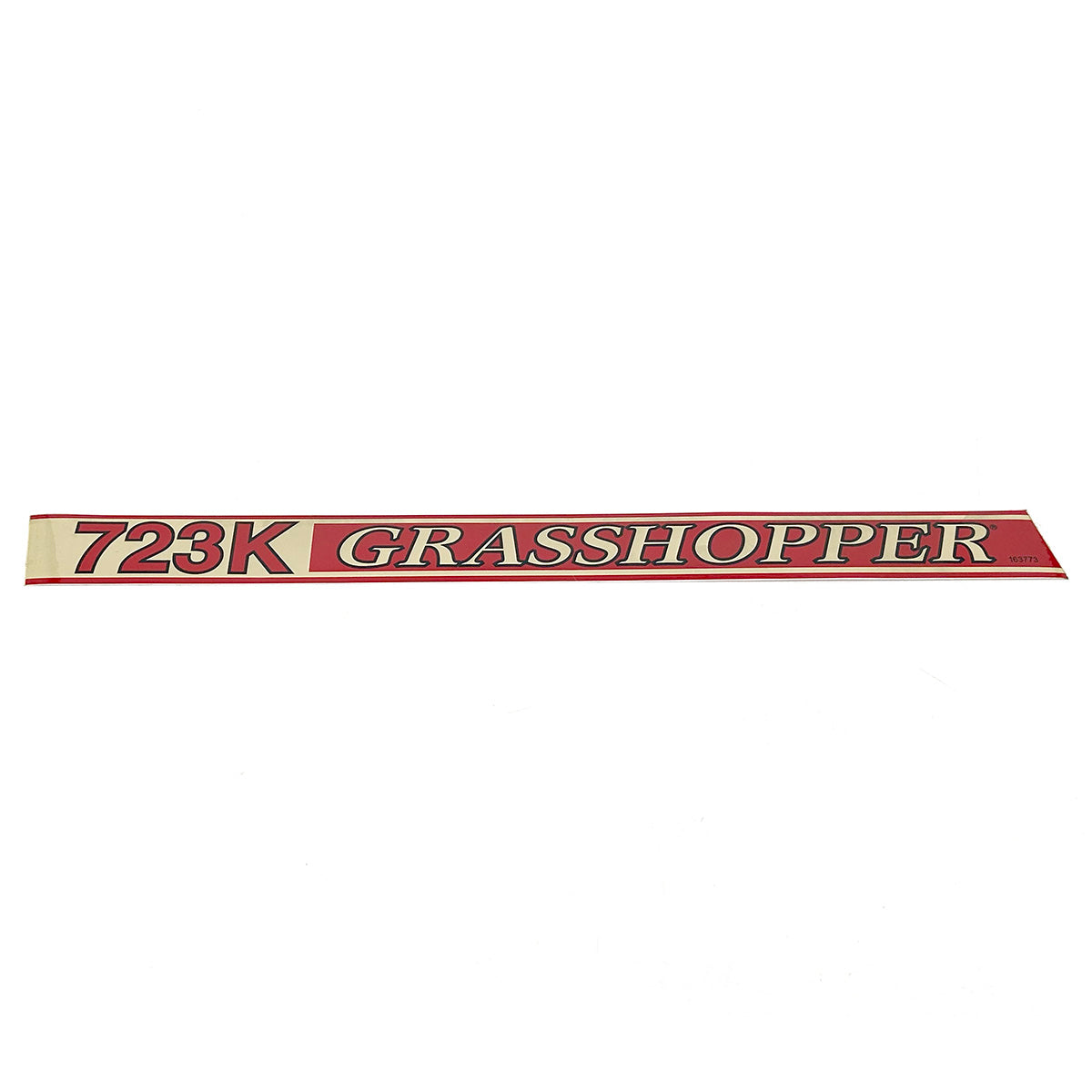 Grasshopper part 163773 — DECAL - 723K TRIM LT