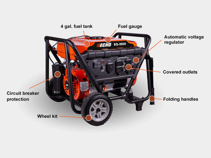 [enrich:echo-eg-3500:2] ECHO EG-3500 Inverter / Generator — alternate view 2