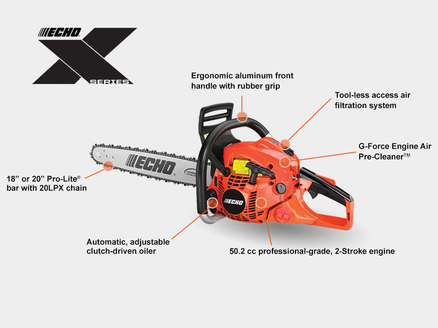 [enrich:echo-cs-501p:2] ECHO CS-501P Chainsaw — alternate view 2