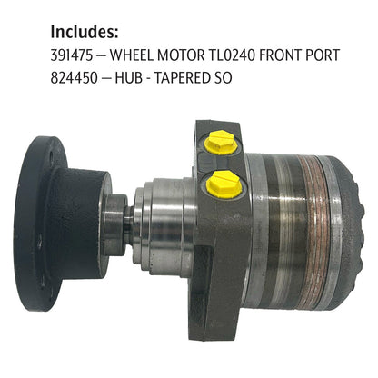 Grasshopper part 603618 — WHEEL MOTOR W/HUB - SO26/27