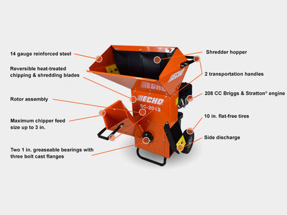 [enrich:echo-sc-2013:2] ECHO SC-2013 Chipper / Shredder — alternate view 2