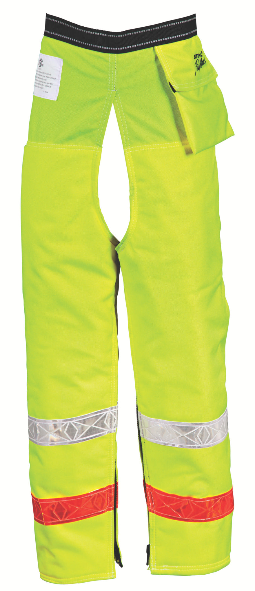 STIHL - Full Wrap 36" Hi Vis Zip Chap - Nine Layer - 7010-884-0820 photo 2