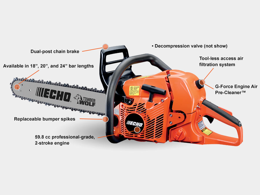 [enrich:echo-cs-590:2] ECHO CS-590 Chainsaw — alternate view 2