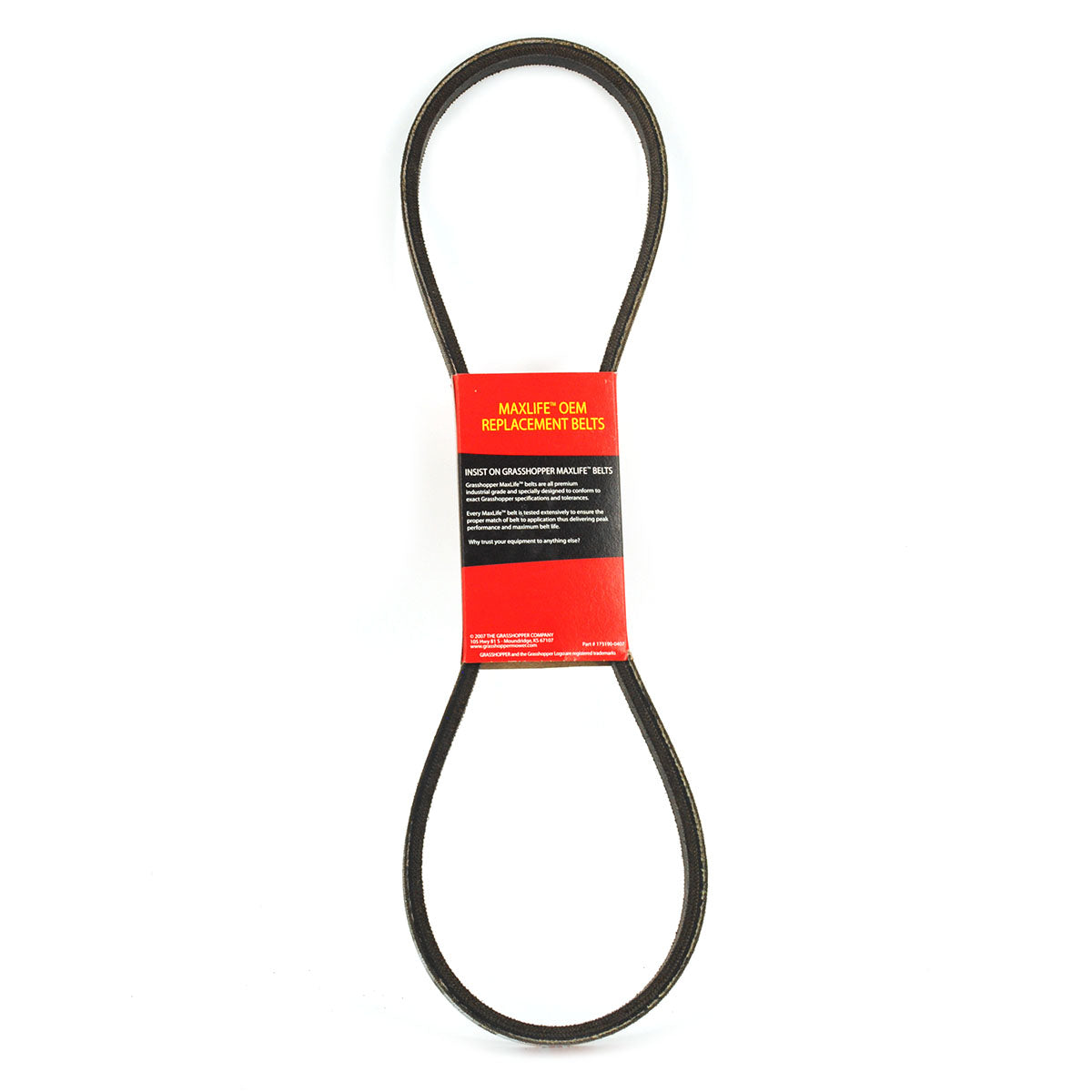 Grasshopper - Spare Parts - 382765B - BELT - VAC                   S