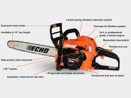 [enrich:echo-cs-3510:1] ECHO CS-3510 Chainsaw