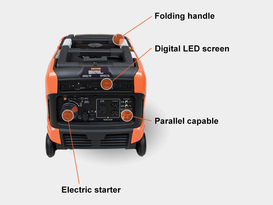 [enrich:echo-egi-3600ln:3] ECHO EGI-3600LN Inverter / Generator — alternate view 3