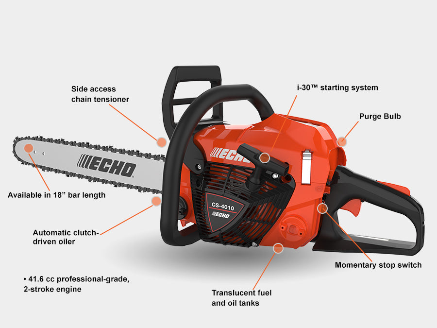 [enrich:echo-cs-4010:2] ECHO CS-4010 Chainsaw — alternate view 2