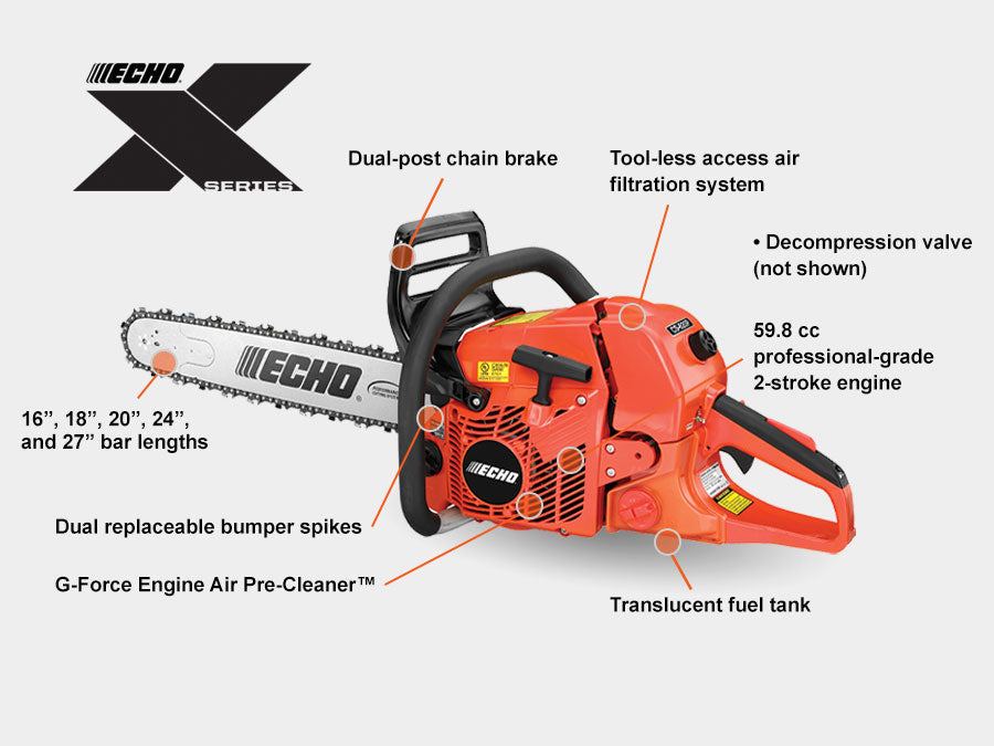 [enrich:echo-cs-620p:2] ECHO CS-620P Chainsaw — alternate view 2