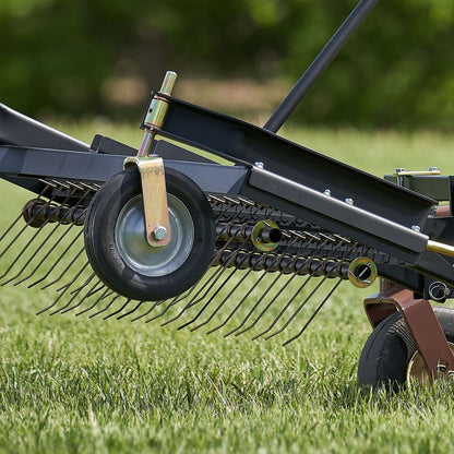 Grasshopper Dethatcher (533460) — manufacturer marketing image (grasshoppermower.com/attachments/frontmount-dethatcher)