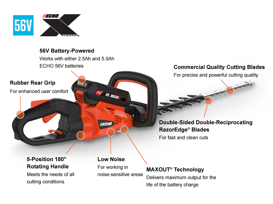 [enrich:echo-dhc-2800:2] ECHO DHC-2800 Hedge Trimmer — alternate view 2