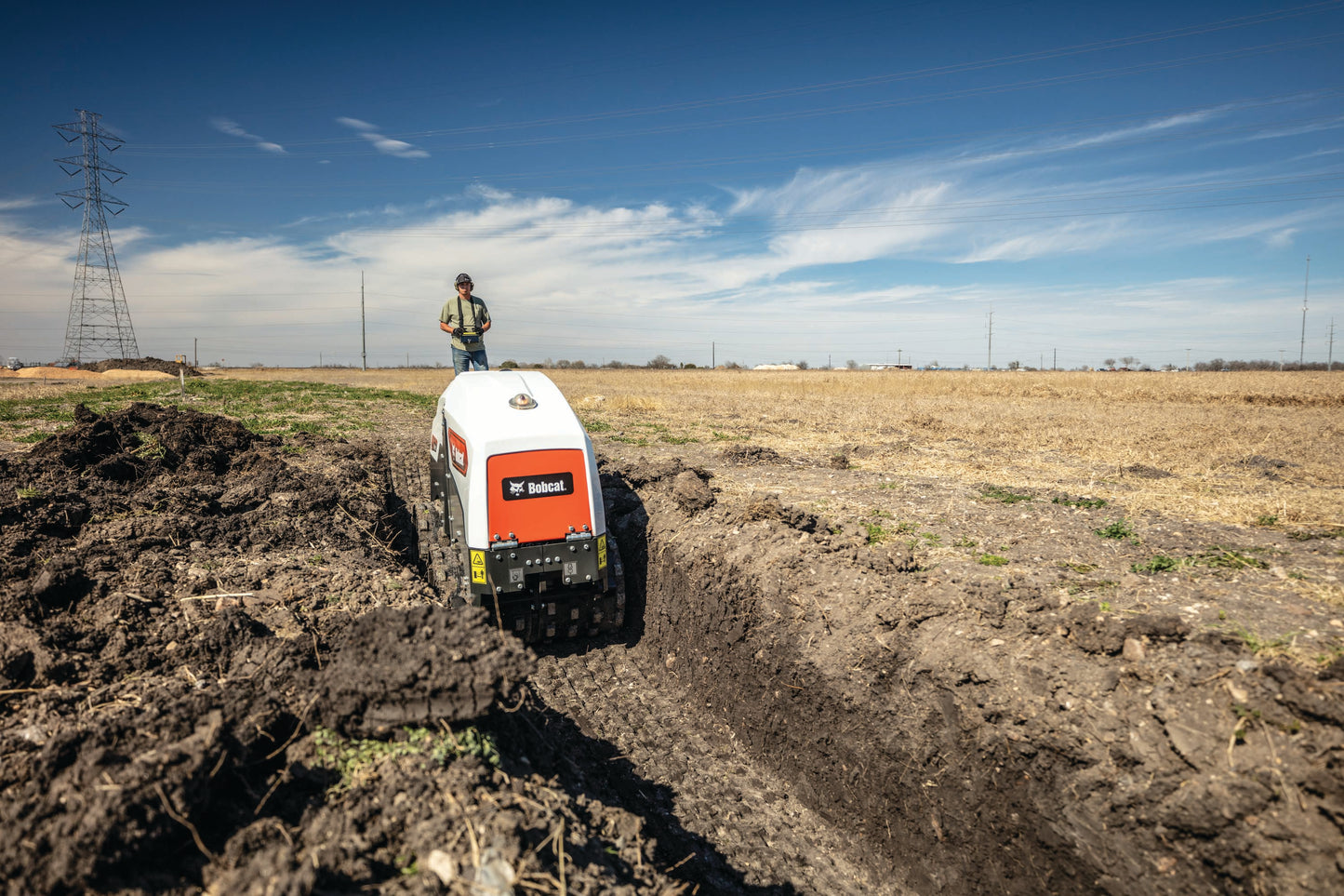 Bobcat - TR75 Trench Roller