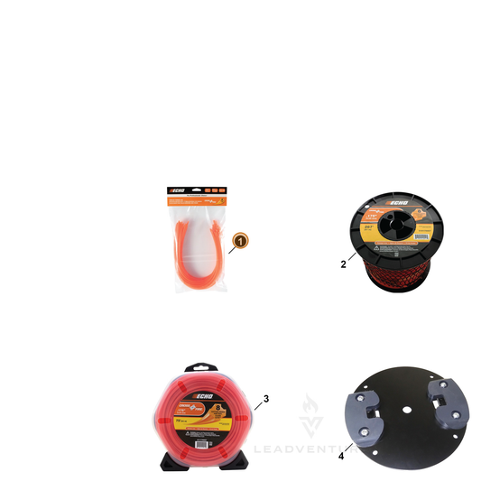 Echo part 102225155 — IPL diagram snippet (6x zoom, amber highlight)