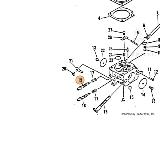 ECHO part 12531833330 — IPL diagram snippet (6x zoom, amber highlight)