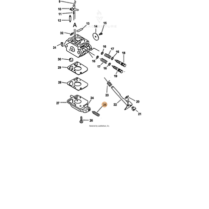 ECHO part 12533413930 — IPL diagram snippet (6x zoom, amber highlight)