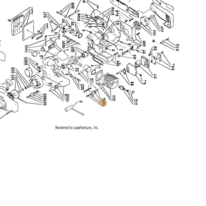 ECHO part 15911213930 — IPL diagram snippet (6x zoom, amber highlight)
