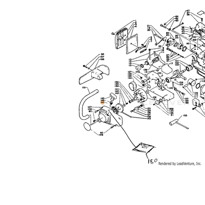 ECHO part 17722019730 — IPL diagram snippet (6x zoom, amber highlight)