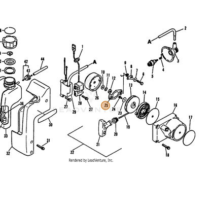 ECHO part 17730703360 — IPL diagram snippet (6x zoom, amber highlight)