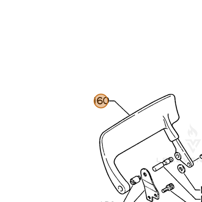 ECHO part 35180514731 — IPL diagram snippet (6x zoom, amber highlight)