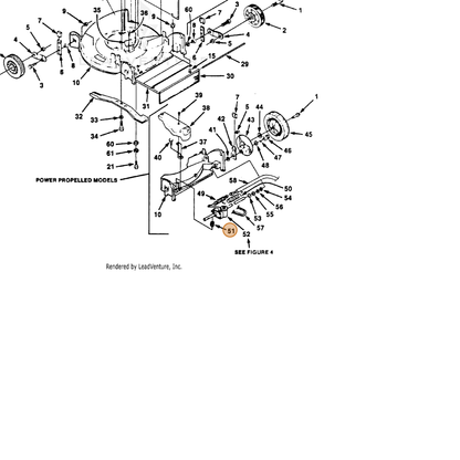 ECHO part 700359266 — IPL diagram snippet (6x zoom, amber highlight)