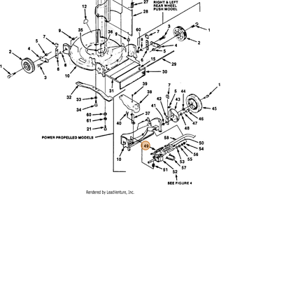 ECHO part 700375748 — IPL diagram snippet (6x zoom, amber highlight)