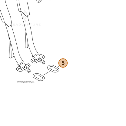 ECHO part 70634008950 — IPL diagram snippet (6x zoom, amber highlight)