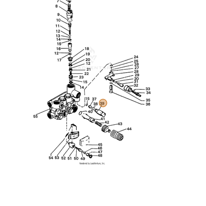 ECHO part 7310014770 — IPL diagram snippet (6x zoom, amber highlight)