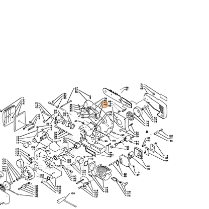 ECHO part 89015113933 — IPL diagram snippet (6x zoom, amber highlight)