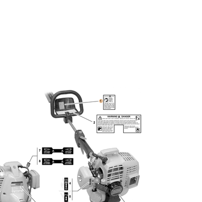 ECHO part 89016021560 — IPL diagram snippet (6x zoom, amber highlight)