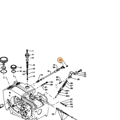 ECHO part 90024103008 — IPL diagram snippet (6x zoom, amber highlight)