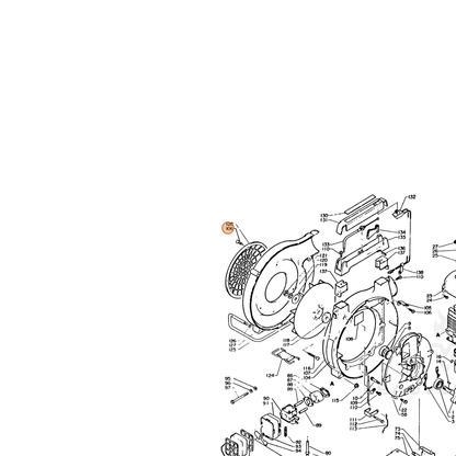 ECHO part 90024505014 — IPL diagram snippet (6x zoom, amber highlight)