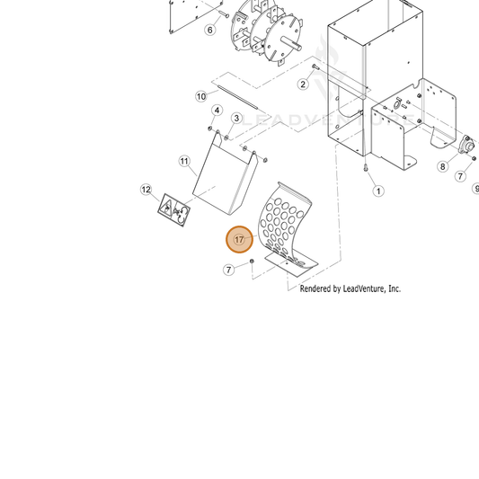 Echo part 99944300002 — IPL diagram snippet (6x zoom, amber highlight)