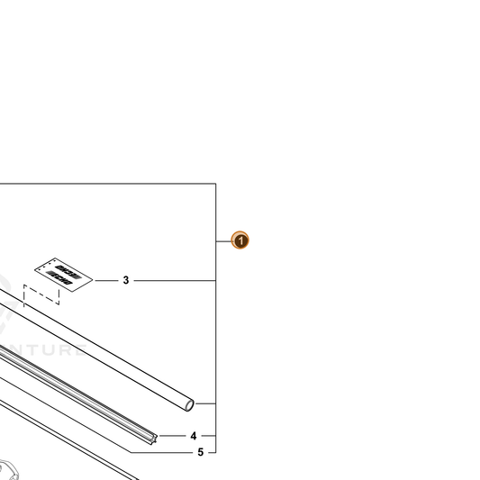 Echo part C050003560 — IPL diagram snippet (6x zoom, amber highlight)