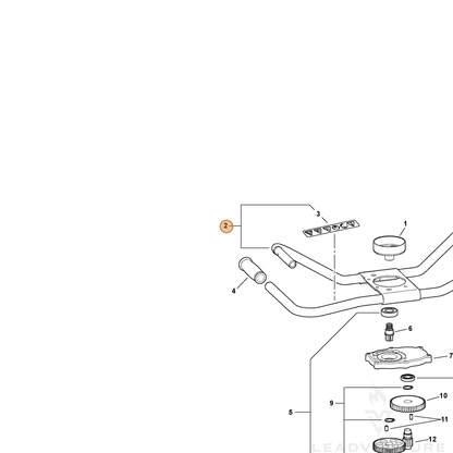 ECHO part C080000001 — IPL diagram snippet (6x zoom, amber highlight)