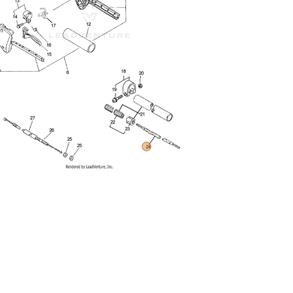 ECHO part C506000690 — IPL diagram snippet (6x zoom, amber highlight)