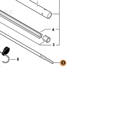 ECHO part C506000770 — IPL diagram snippet (6x zoom, amber highlight)
