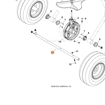 ECHO part C710000130 — IPL diagram snippet (6x zoom, amber highlight)