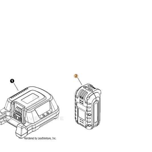 Echo part LBC-360 — IPL diagram snippet (6x zoom, amber highlight)