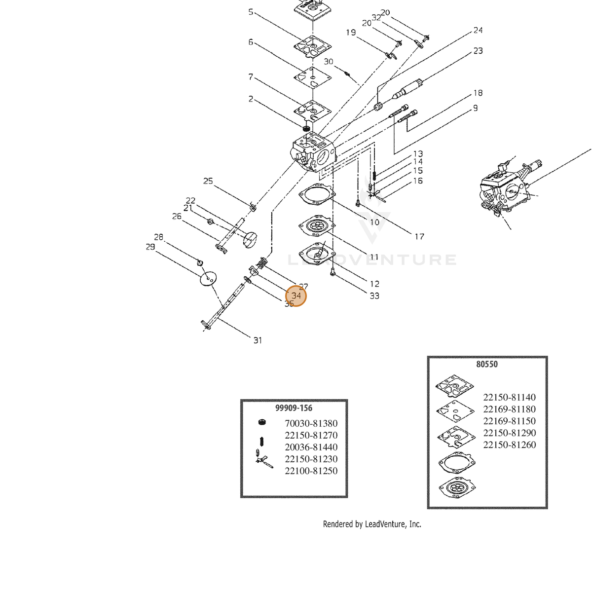 Genuine ECHO - Lever, Fast Idle | Oakboro Tractor