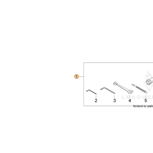 Echo part P021037041 — IPL diagram snippet (6x zoom, amber highlight)