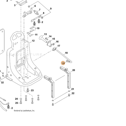 ECHO part V420000630 — IPL diagram snippet (6x zoom, amber highlight)