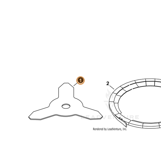 Echo part X405000470 — IPL diagram snippet (6x zoom, amber highlight)