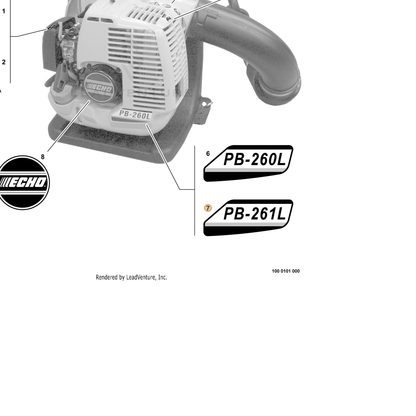 ECHO part X503001120 — IPL diagram snippet (6x zoom, amber highlight)